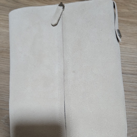 Sarto Jasmine Elegant Knee-High Suede Heeled Quit Luxury Boots Size 10 - Picture 5 of 16